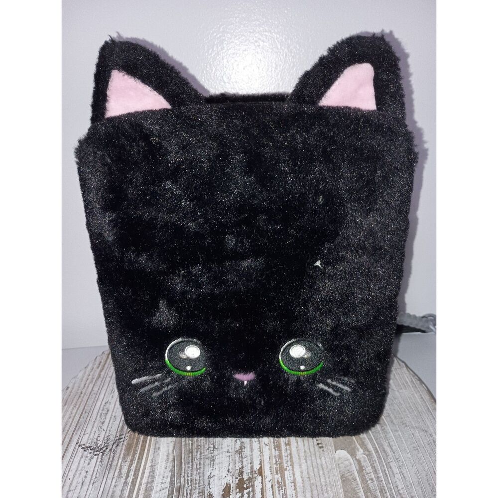 Na Na Na Surprise 3-in-1 Backpack Bedroom Black Kitty Playset / Extra Kitty Doll - Picture 5 of 6